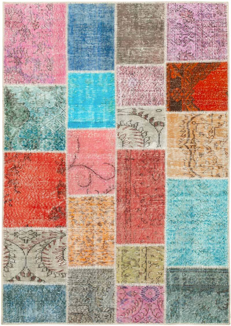 Alfombra Turca de Retazos - 145 cm x 205 cm - K0064340