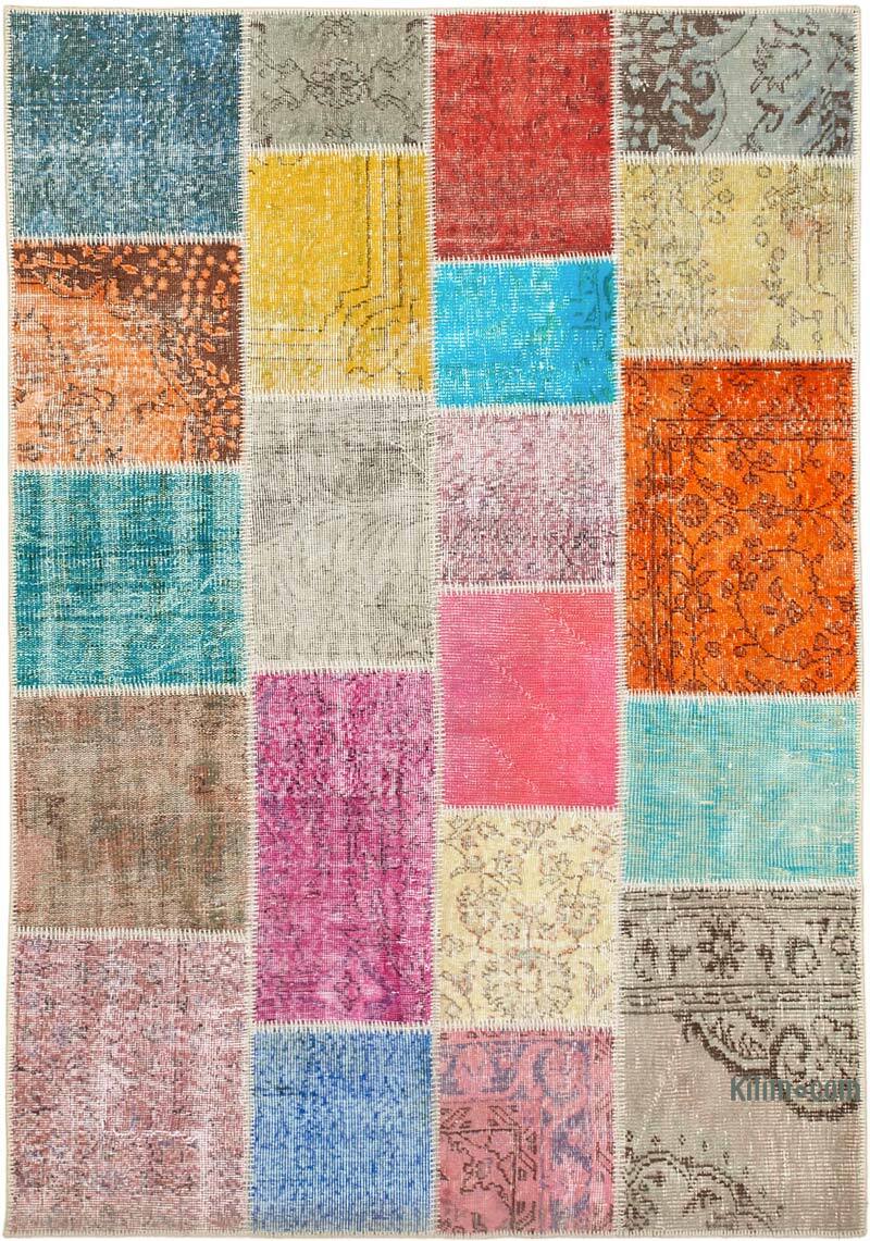 Alfombra Turca de Retazos - 145 cm x 208 cm - K0064342
