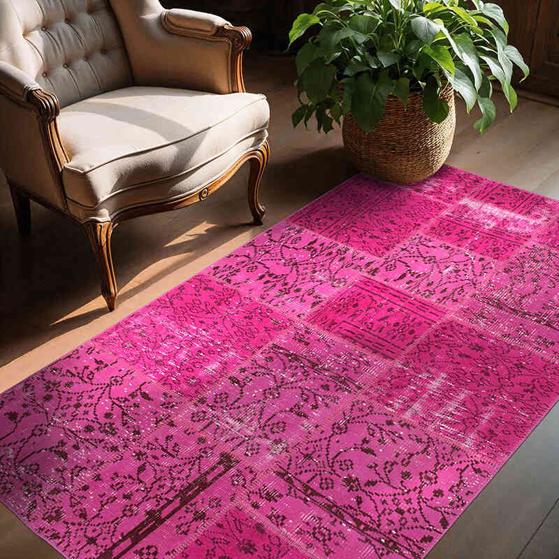 Alfombra Turca de Retazos - 140 cm x 200 cm - K0064345