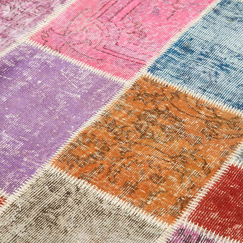Alfombra Turca de Retazos - 146 cm x 201 cm - K0064346