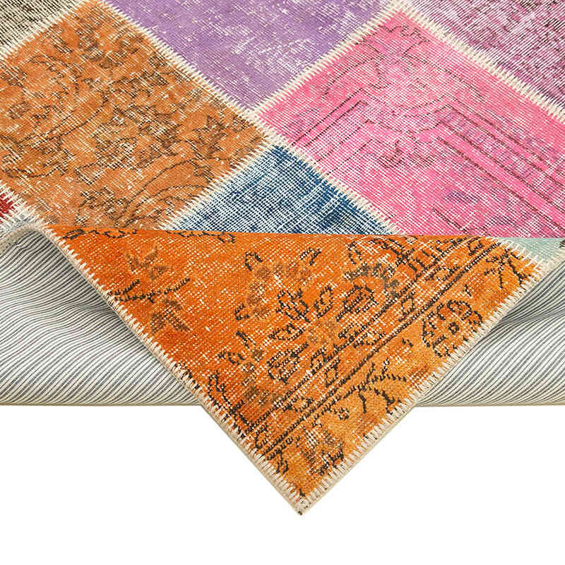 Alfombra Turca de Retazos - 146 cm x 201 cm - K0064346