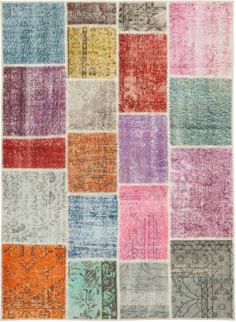 Alfombra Turca de Retazos - 146 cm x 201 cm - K0064346