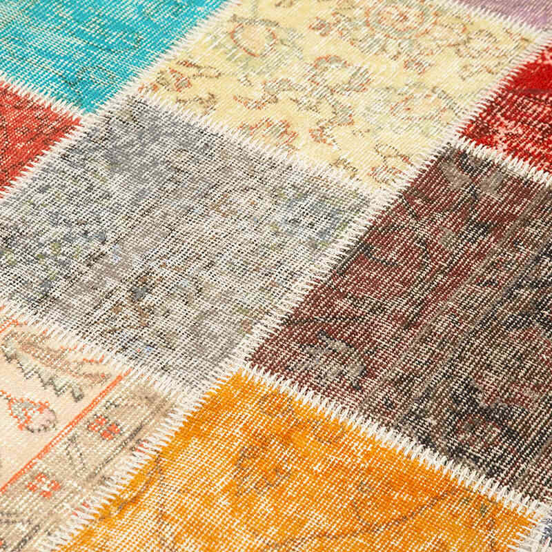 Alfombra Turca de Retazos - 146 cm x 203 cm - K0064347