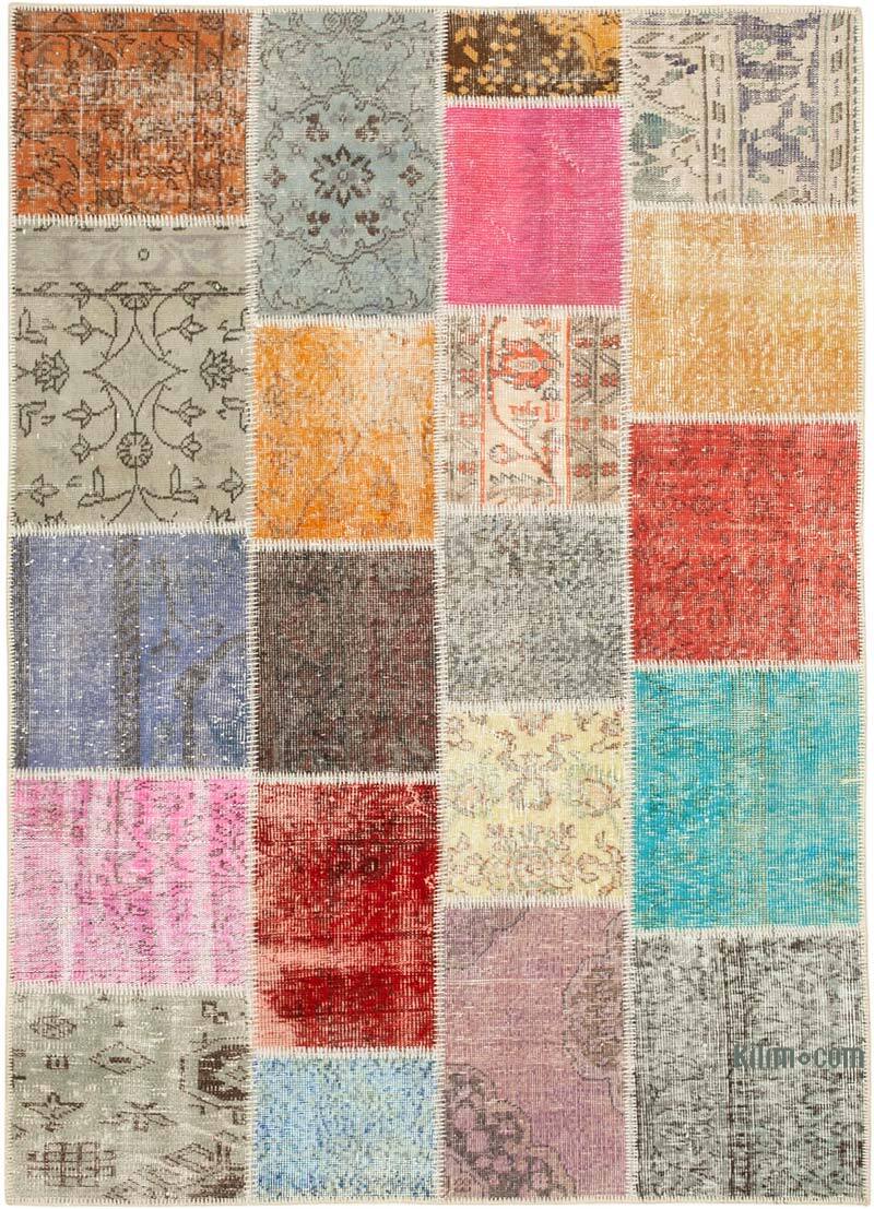 Alfombra Turca de Retazos - 146 cm x 203 cm - K0064347