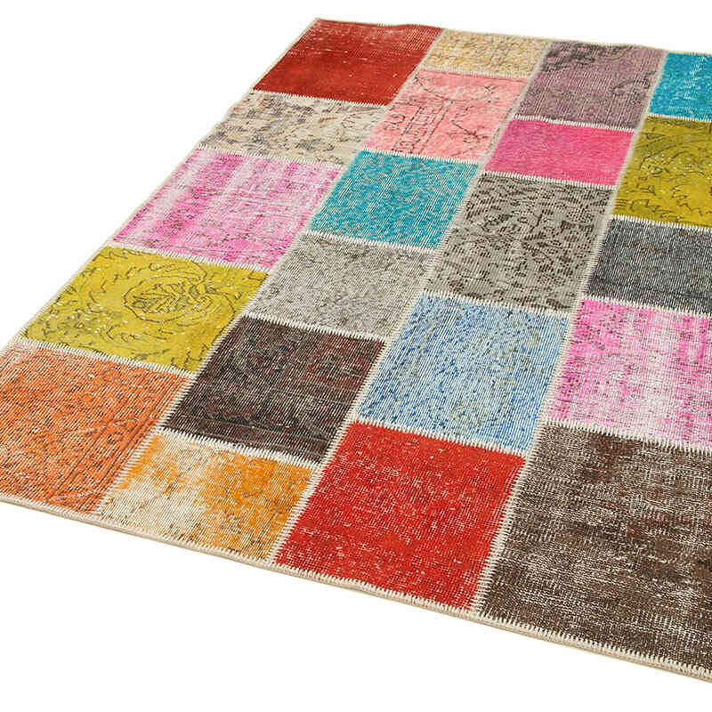 Alfombra Turca de Retazos - 144 cm x 205 cm - K0064359