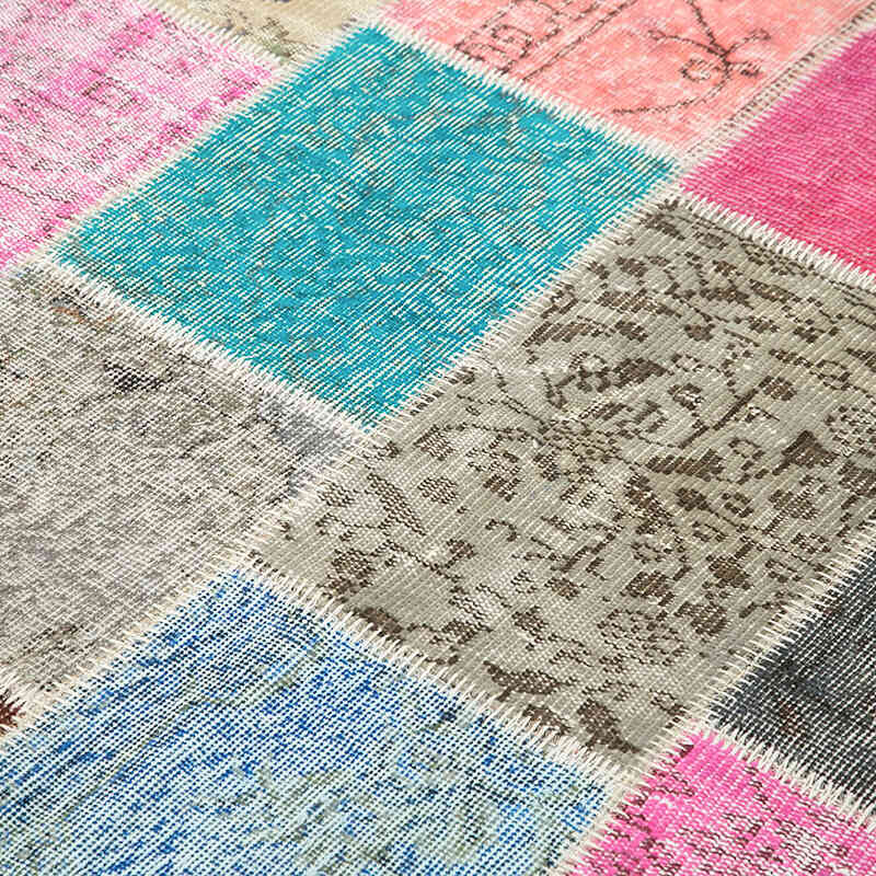 Alfombra Turca de Retazos - 144 cm x 205 cm - K0064359