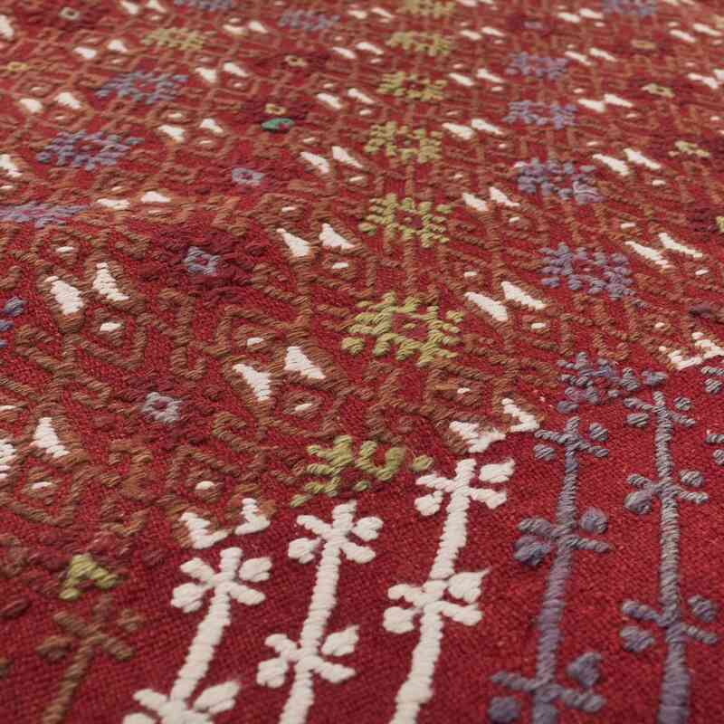 Vintage Konya Jijim Rug - 3' 11" x 4' 11" (47" x 59") - K0064388