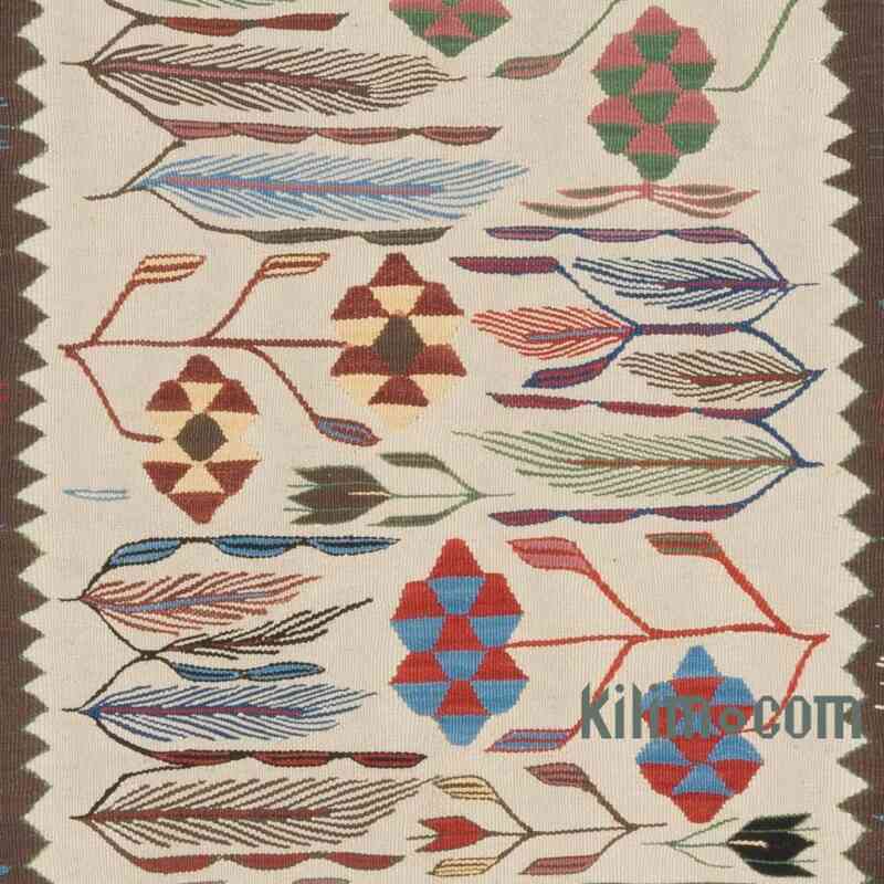 New Handwoven Turkish Kilim Rug - 3' 11" x 5' 8" (47 in. x 68 in.) - K0064406