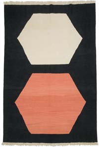 New Handwoven Turkish Kilim Rug - 6' 7" x 9' 9" (79" x 117")