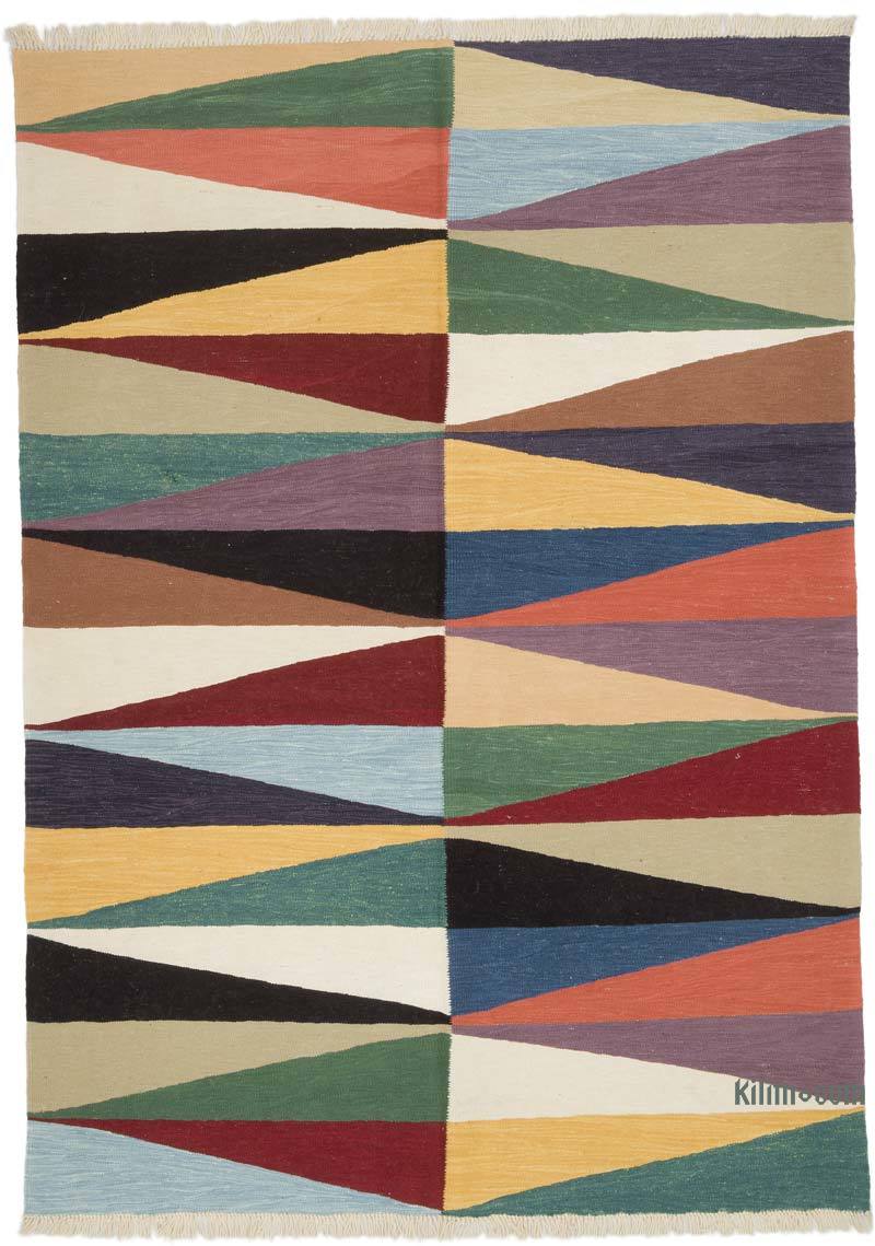 Nueva Alfombra Turca Kilim - 185 cm x 256 cm - K0064421