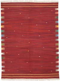 Yeni Kök Boya El Dokuma Kilim - 181 cm x 240 cm