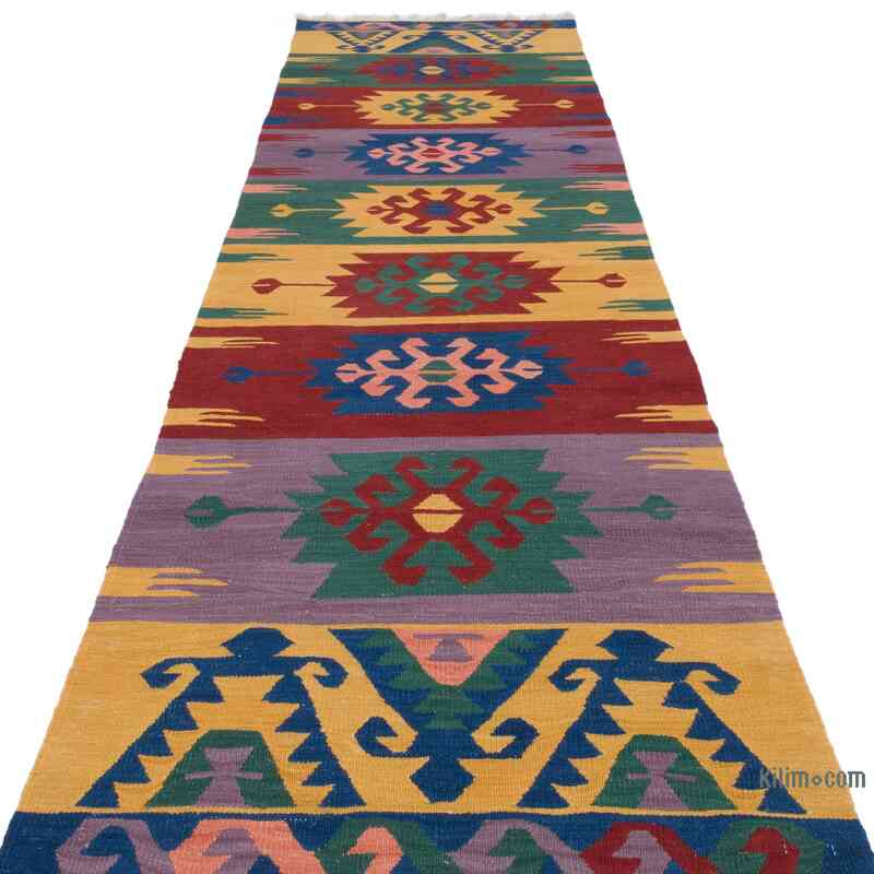 Nueva Alfombra Turca Kilim - 87 cm x 310 cm - K0064428