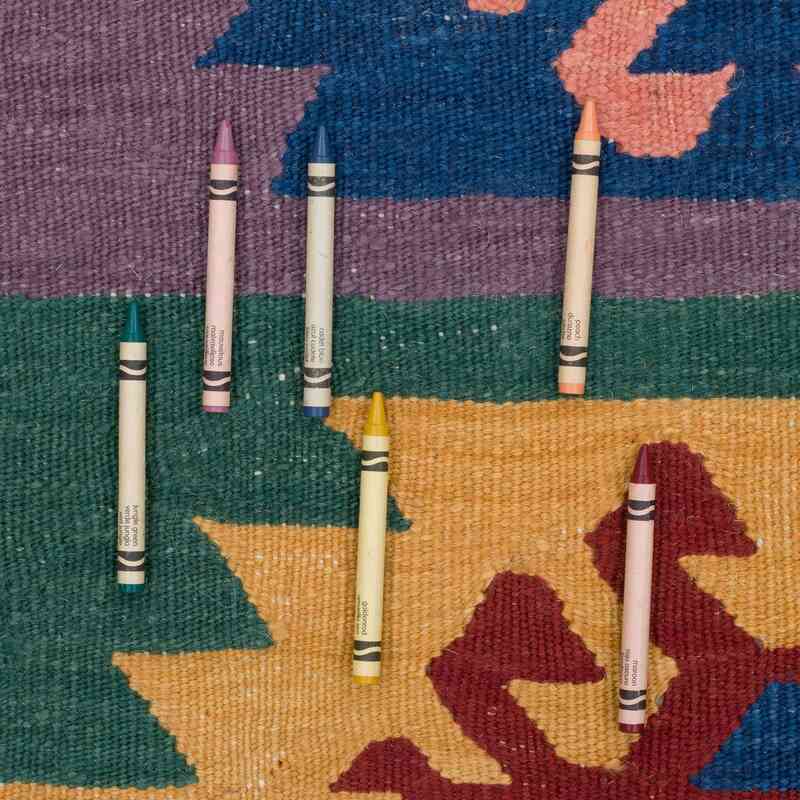 Nueva Alfombra Turca Kilim - 87 cm x 310 cm - K0064428