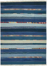 New Handwoven Turkish Kilim Rug - 8' 4" x 11' 4" (100" x 136")