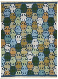 New Handwoven Turkish Kilim Rug - 8' 5" x 11' 2" (101" x 134")