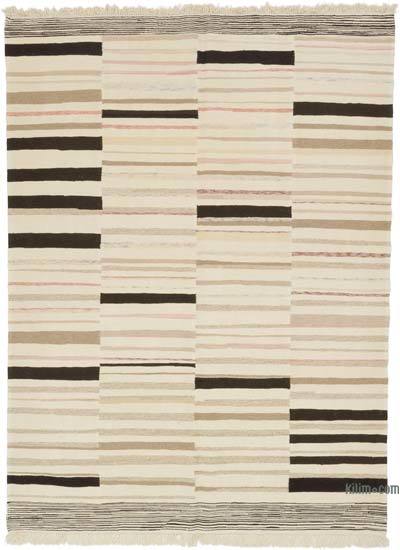 New Handwoven Turkish Kilim Rug - 6' 11" x 9' 4" (83 in. x 112 in.)
