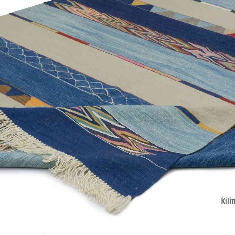 Yeni Kök Boya El Dokuma Kilim - 198 cm x 292 cm - K0064437