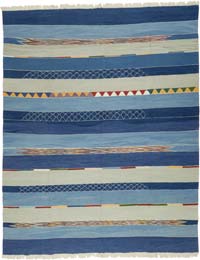 New Handwoven Turkish Kilim Rug - 9' 11" x 12' 5" (119" x 149")