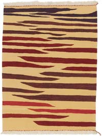 Nueva Alfombra Turca Kilim - 94 cm x 124 cm