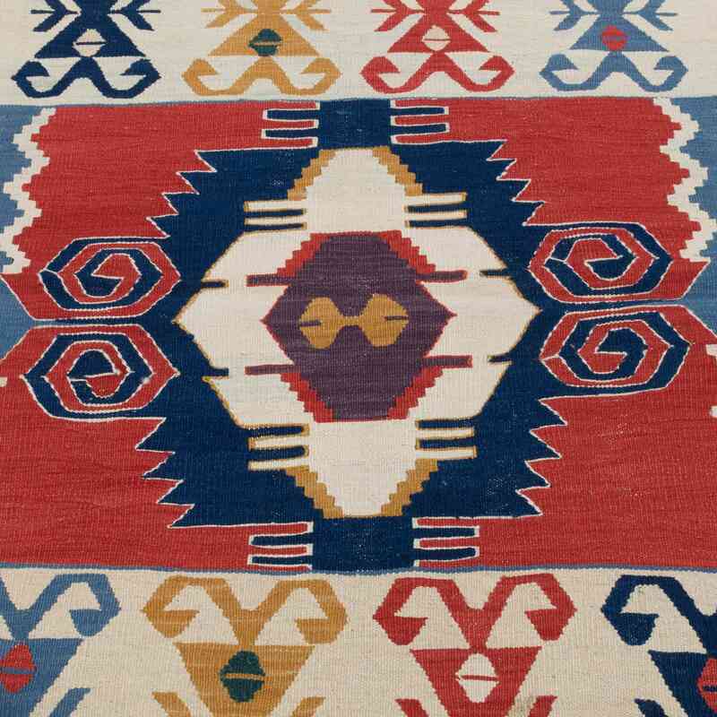 Yeni Kök Boya El Dokuma Kilim - 95 cm x 123 cm - K0064445