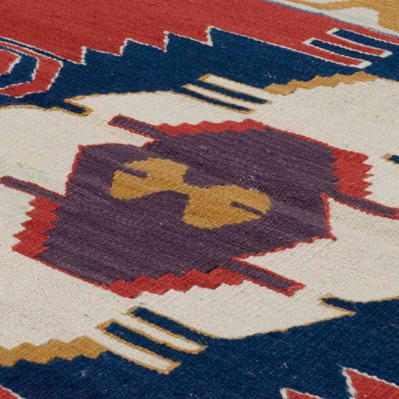 Yeni Kök Boya El Dokuma Kilim - 95 cm x 123 cm - K0064445