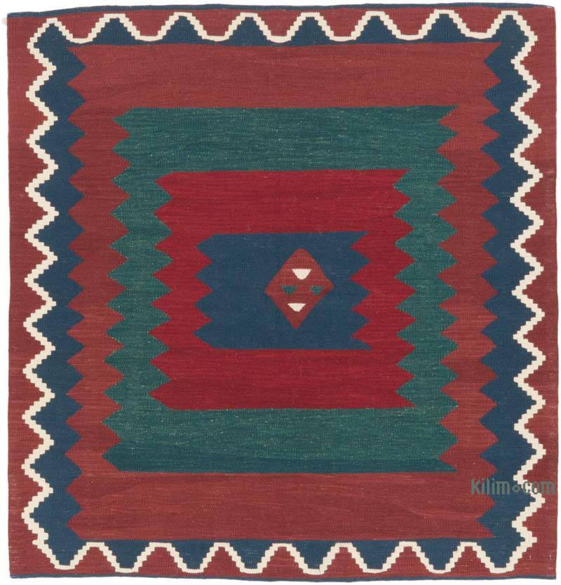 Nueva Alfombra Turca Kilim - 125 cm x 131 cm - K0064446