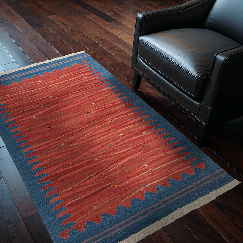 Nueva Alfombra Turca Kilim - 123 cm x 174 cm - K0064456
