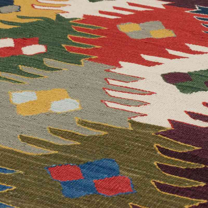 Nueva Alfombra Turca Kilim - 123 cm x 187 cm - K0064457