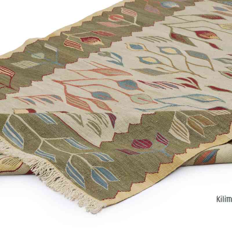 New Handwoven Turkish Kilim Rug - 3' 11" x 5' 10" (47" x 70") - K0064460