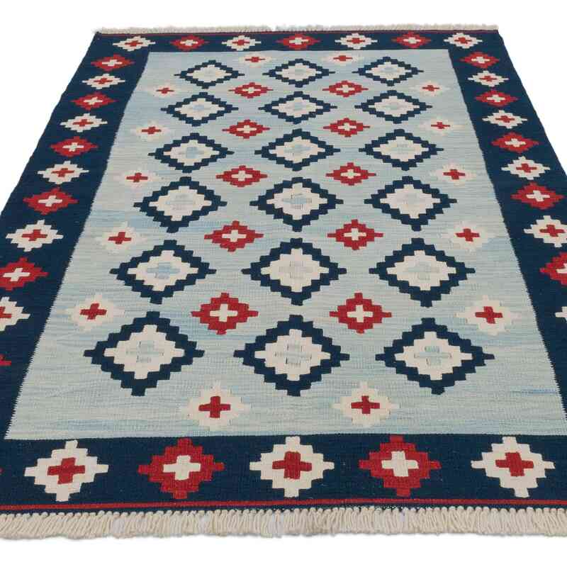 Nueva Alfombra Turca Kilim - 123 cm x 183 cm - K0064461