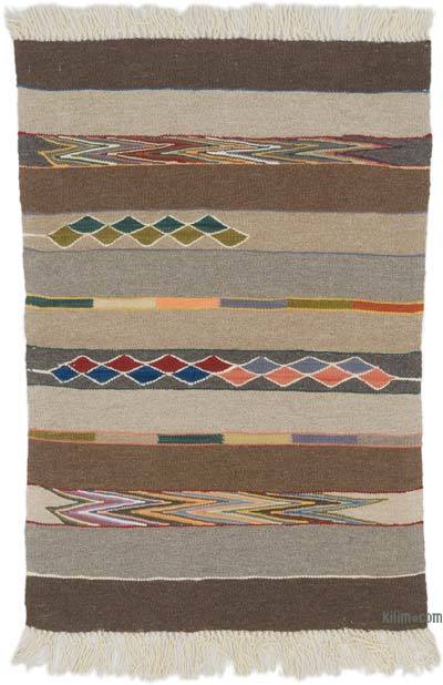 Yeni Kök Boya El Dokuma Kilim - 77 cm x 109 cm