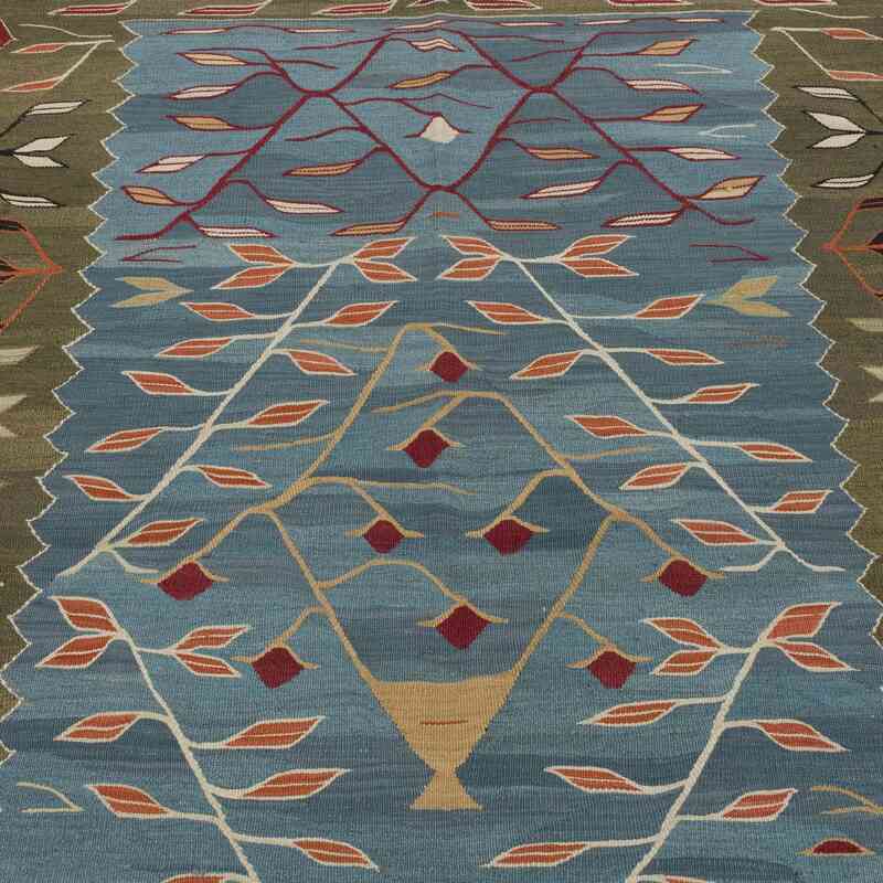 New Handwoven Turkish Kilim Rug - 3' 11" x 5' 9" (47" x 69") - K0064463