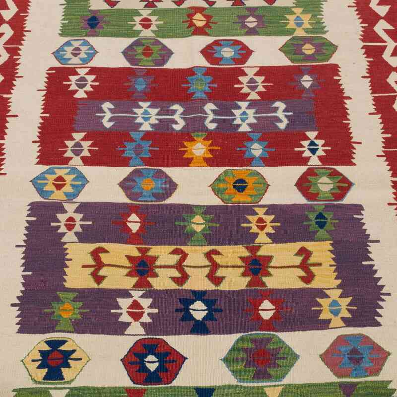 Nueva Alfombra Turca Kilim - 122 cm x 181 cm - K0064467