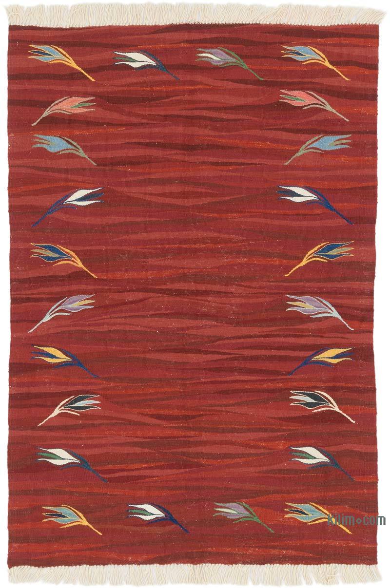 Nueva Alfombra Turca Kilim - 125 cm x 182 cm - K0064475