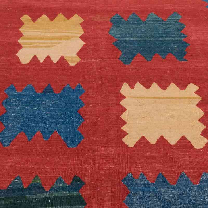 New Handwoven Turkish Kilim Rug - 4' 2" x 5' 7" (50" x 67") - K0064477