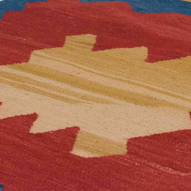 New Handwoven Turkish Kilim Rug - 4' 2" x 5' 7" (50" x 67") - K0064477