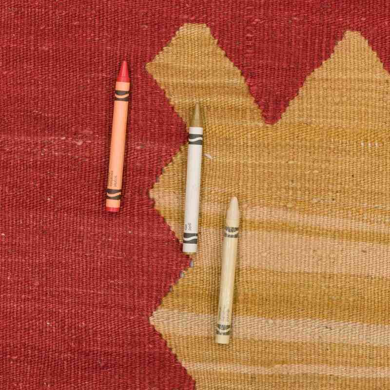 New Handwoven Turkish Kilim Rug - 4' 2" x 5' 7" (50" x 67") - K0064477