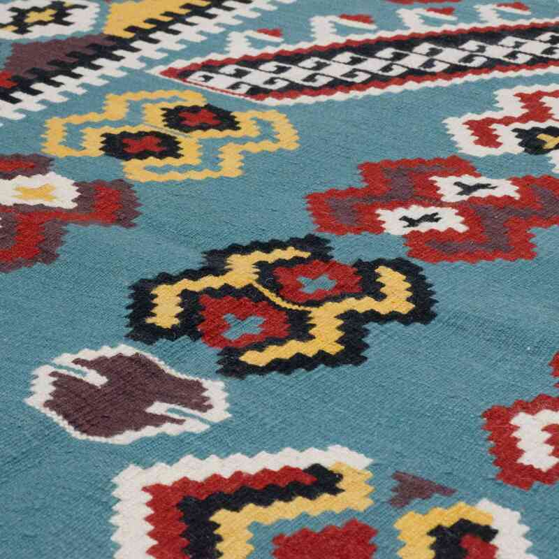 Yeni Kök Boya El Dokuma Kilim - 128 cm x 160 cm - K0064484