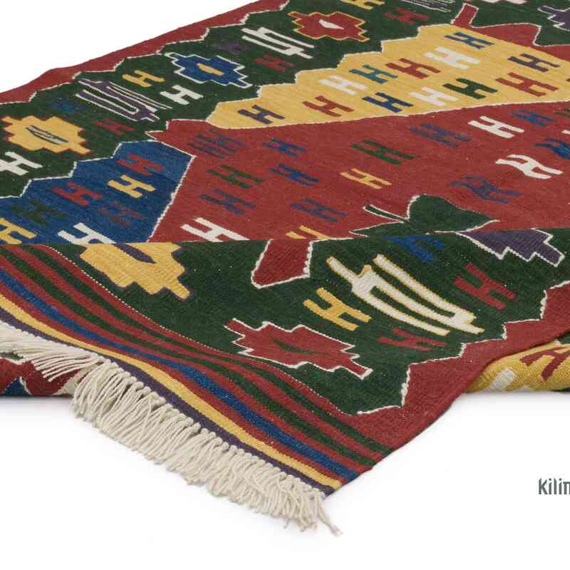 Yeni Kök Boya El Dokuma Kilim - 152 cm x 198 cm - K0064485