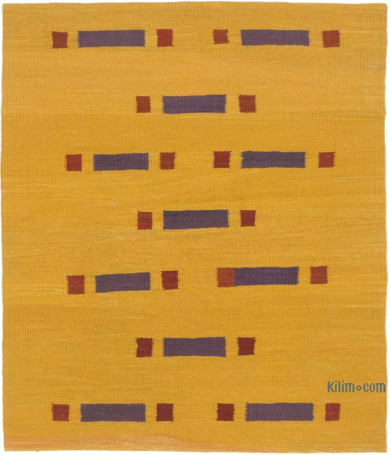 Yeni Kök Boya El Dokuma Kilim - 82 cm x 97 cm - K0064492