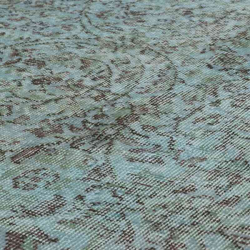 Over-dyed Vintage Hand-Knotted Turkish Rug - 5' 6" x 8' 7" (66 in. x 103 in.) - K0064493