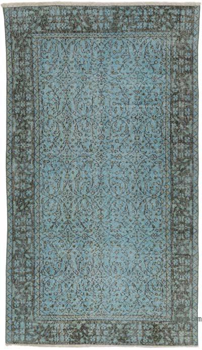 Over-dyed Vintage Hand-Knotted Turkish Rug - 3' 11" x 6' 9" (47 in. x 81 in.)