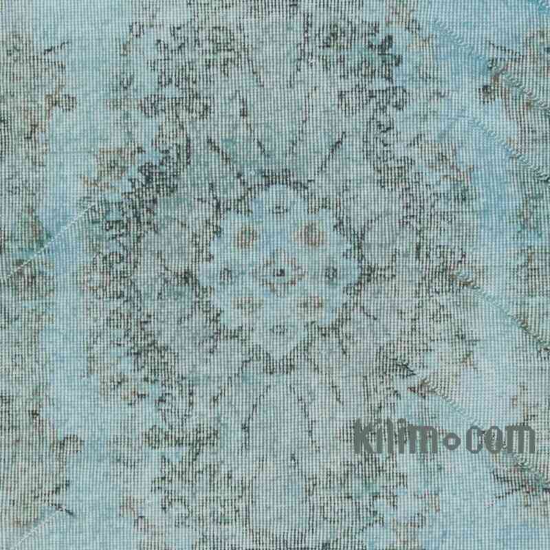 Over-dyed Vintage Hand-Knotted Turkish Rug - 3' 11" x 6' 8" (47 in. x 80 in.) - K0064500