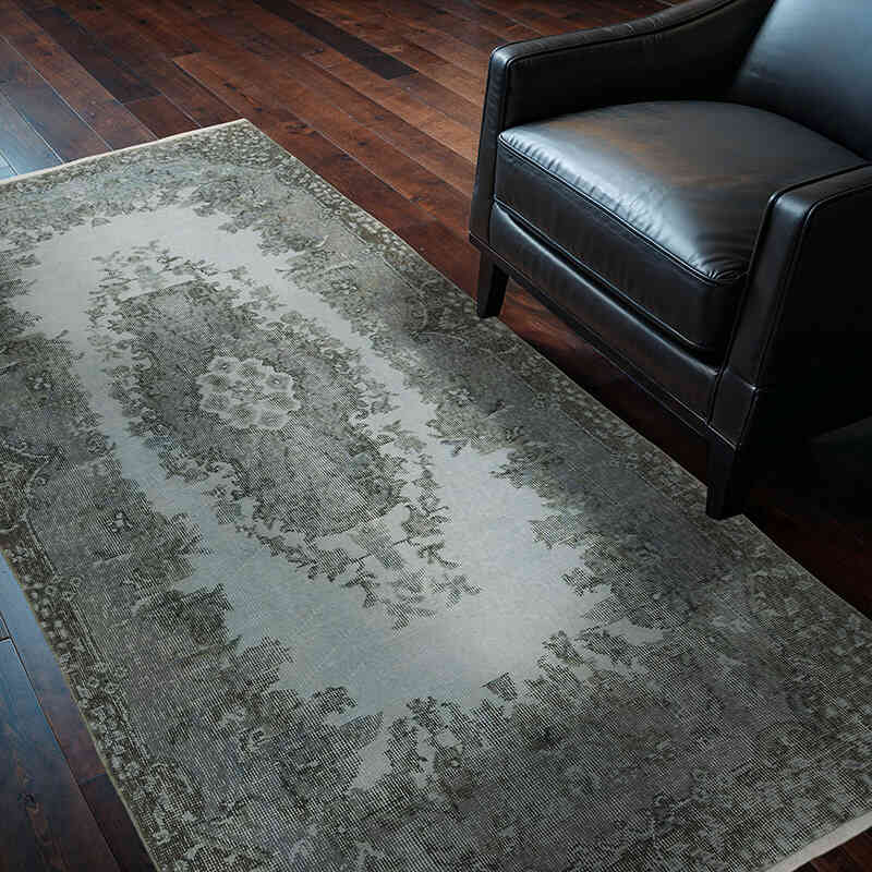 Boyali El Dokuma Vintage Hali - 115 cm x 209 cm - K0064503