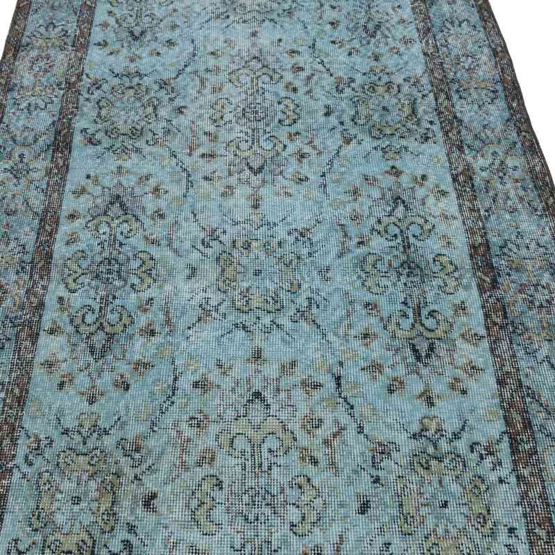 Over-dyed Vintage Hand-Knotted Turkish Rug - 3' 8" x 6' 6" (44 in. x 78 in.) - K0064505