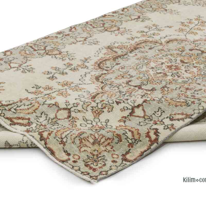 Alfombra Vintage Turca Anudada a Mano - 163 cm x 280 cm - K0064512