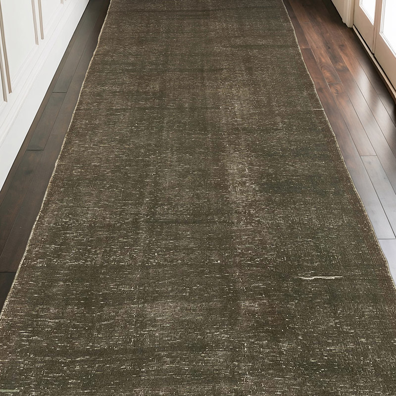 Alfombra Turca Vintage Sobre-teñida - 150 cm x 337 cm - K0064522