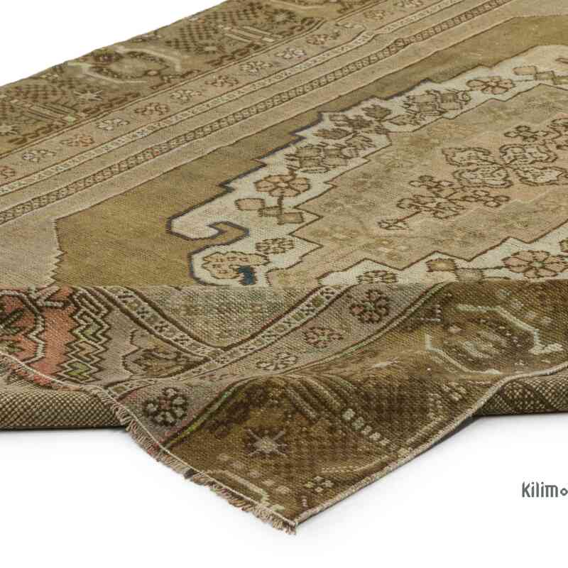 Alfombra Vintage Turca Anudada a Mano - 145 cm x 260 cm - K0064528