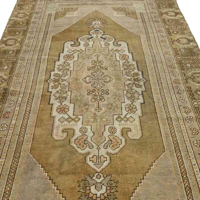 Alfombra Vintage Turca Anudada a Mano - 145 cm x 260 cm - K0064528