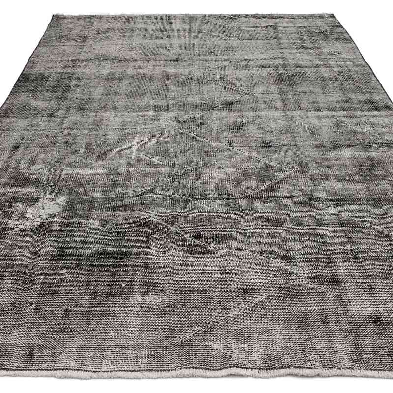 Alfombra Turca Vintage Sobre-teñida - 158 cm x 237 cm - K0064530